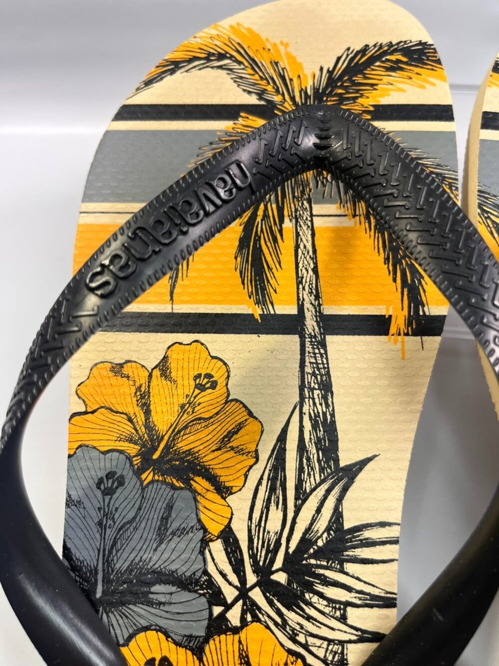 Havaianas Flip Flops Men’s size 13 Palm Beach Sandals Fathers Day Gift - Picture 4 of 6